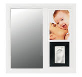 Baby Art Mirror Print Frame (White & Black)